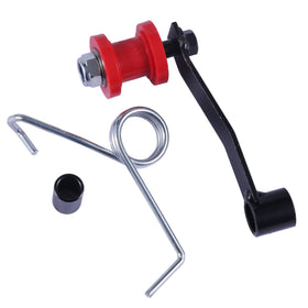 Stylemafia installed on ATV chain, demonstrates correct fit and reduced chain slack