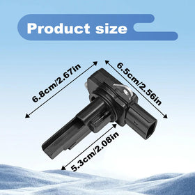 stymart sensor beside ruler showing compact dimensions for correct fitment