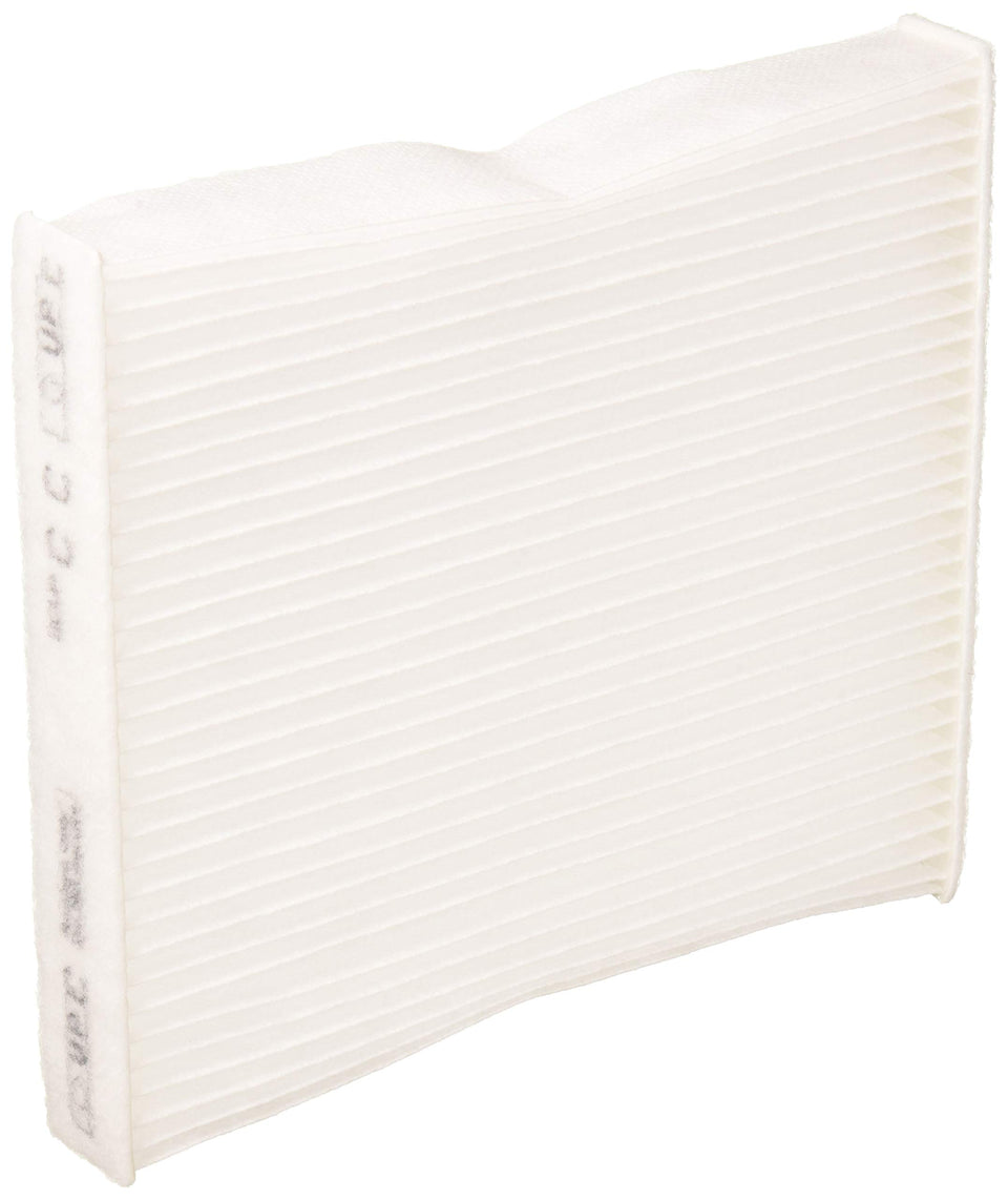 Subaru cabin air filter front packaging showing OEM fit and improved airflow