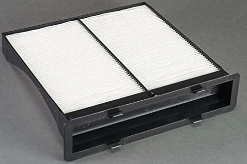 Subaru cabin filter pleat closeup showing filter media that improves airflow and filtration