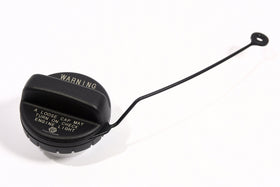 Subaru genuine fuel cap front view showing OEM fit and easy replacement benefit