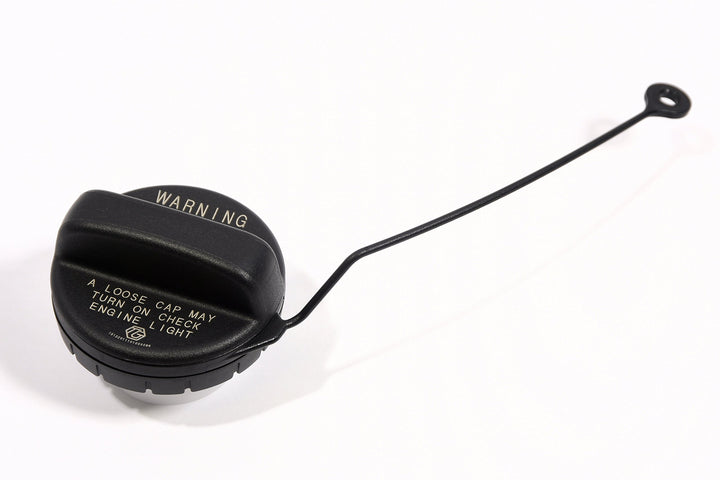 Subaru genuine fuel cap front view showing OEM fit and easy replacement benefit