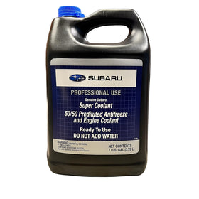 Subaru gallon bottle front view showing brand and ready-to-use benefit