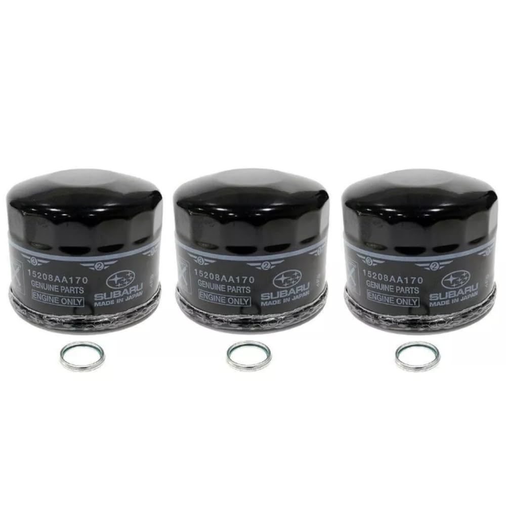 Subaru OEM filters front packaging showing sealed set and assurance of fit