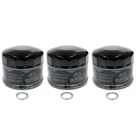 Subaru OEM filters front packaging showing sealed set and assurance of fit