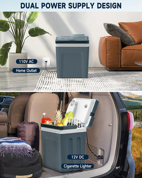 SubSun connected to home AC outlet illustrating dual power flexibility