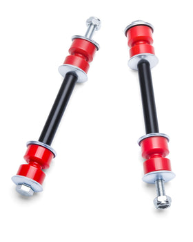 SUCOSO sway bar link front view showing fitment and robust finish for reliable handling
