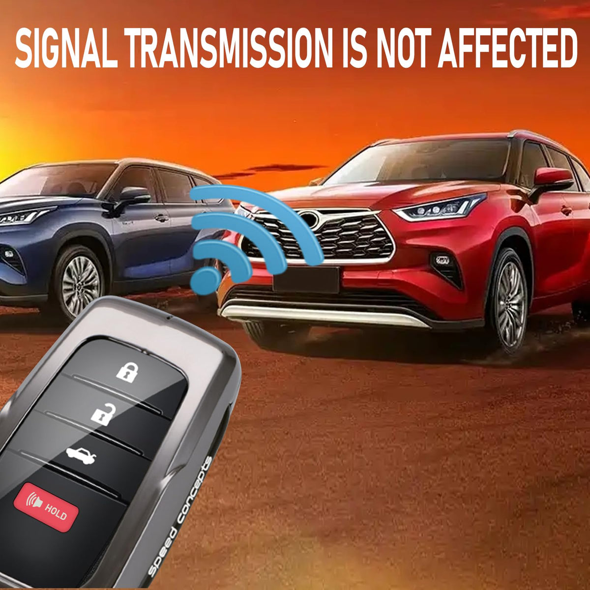 Sucxyor keychain connected in hand for durable carrying and convenience