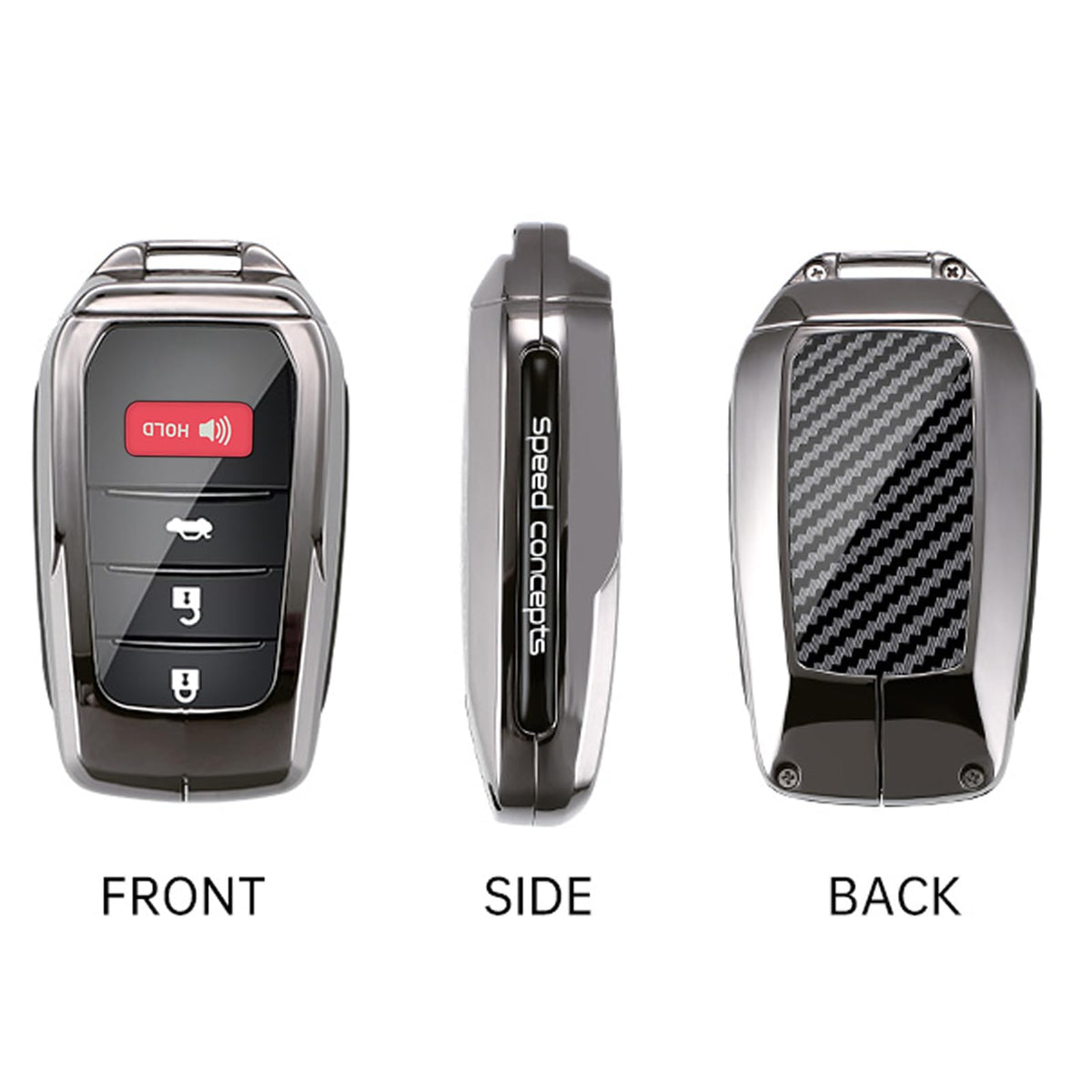 Sucxyor scale with car keys comparison showing compact premium size