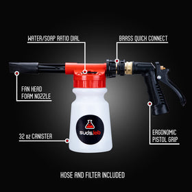 suds.lab quick-disconnect fitting demonstrated for fast switch between tools
