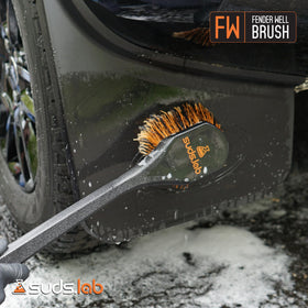 suds.lab non-slip grip detail for comfortable, slip-resistant handling