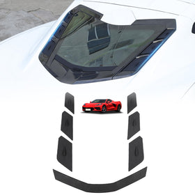 Suetlcoity front view of 7-piece vent cover set showing neat packaging and protection