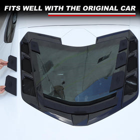 Suetlcoity side profile demonstrating precise fitment into factory vent frame