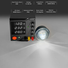 SUFEMOTEC size comparison in hand illustrating compact form factor and easy mounting benefit