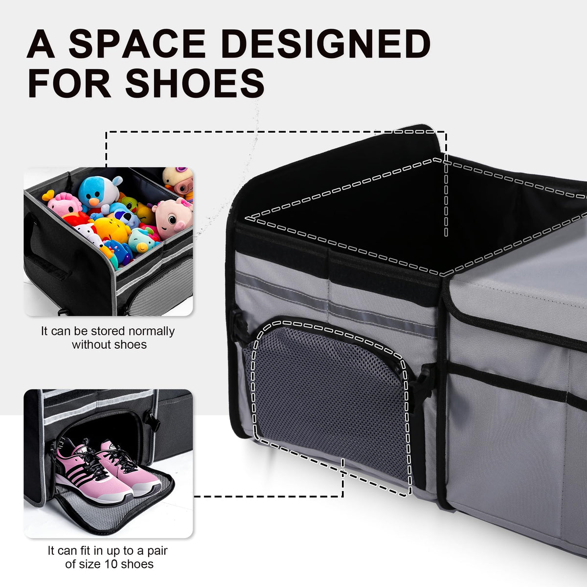 SugarFox 26L ice pack inserted to keep drinks chilled for long trips and picnic freshness benefit