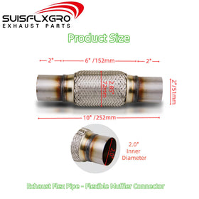 SUISFLXGRO installed on truck rear demonstrating improved exhaust movement isolation