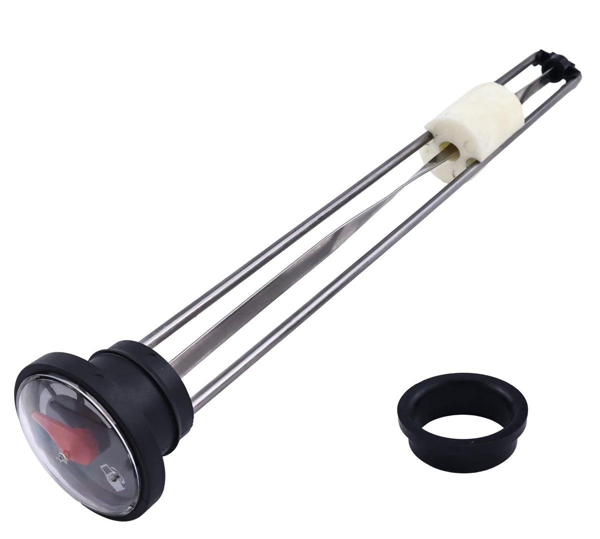 SUKATC fuel gauge front assembly showing connector and benefit of clear readout