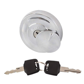 SUKECA fuel cap front view showing secure seal and stylish finish for improved protection