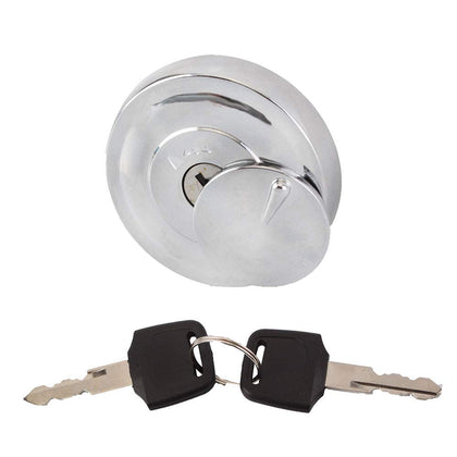 SUKECA fuel cap front view showing secure seal and stylish finish for improved protection