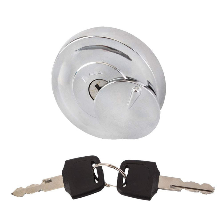 SUKECA fuel cap front view showing secure seal and stylish finish for improved protection