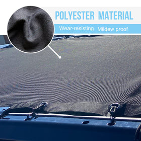 sukemichi close-up of polyester texture highlighting UV resistance and durability