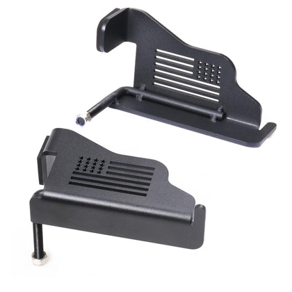 sukemichi front-mounted foot peg showing stable platform benefit