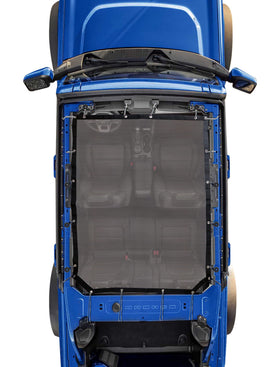 sukemichi front view on Ford Bronco showing full coverage and sun protection