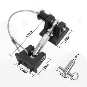 sukemichi hood latch kit packaging with hardware showing ready-to-install convenience