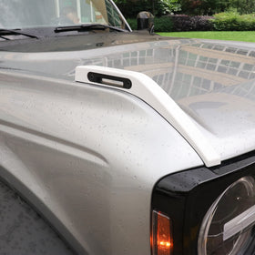 sukemichi covers on Bronco driving offroad adding protection and style