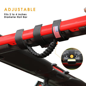 sukemichi Velcro strap installation demonstrating tool-free attachment