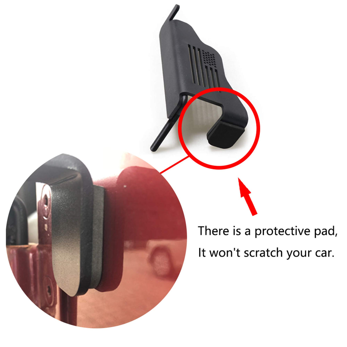 sukemichi installed on Jeep TJ doors off offering secure footrest
