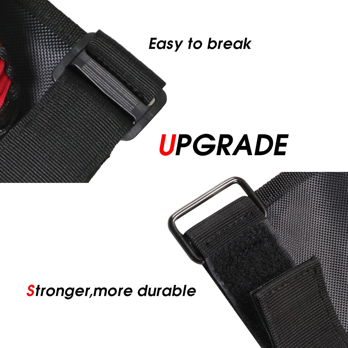 sukemichi metal buckle and strap detail highlighting strong fastening benefit