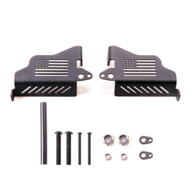 sukemichi powder coat texture close view showing matte finish and skid strip durability