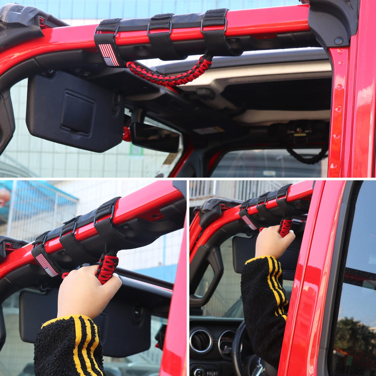 sukemichi handle next to hand showing scale and comfortable hold benefit