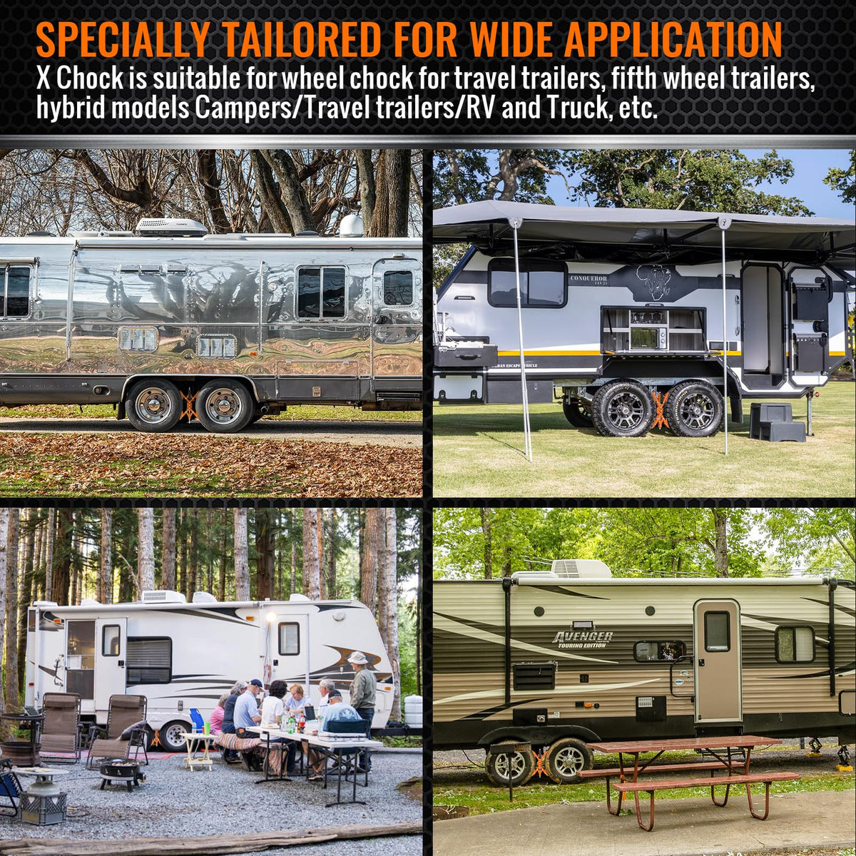 Sulythw installed at campsite showing improved comfort and steadiness benefit