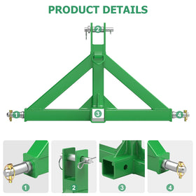 Sulythw lift pins and hardware laid out showing easy installation