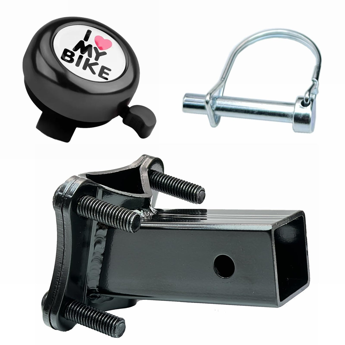 SUMERIANS TARTUF front view of spare hitch showing solid steel construction and secure fit
