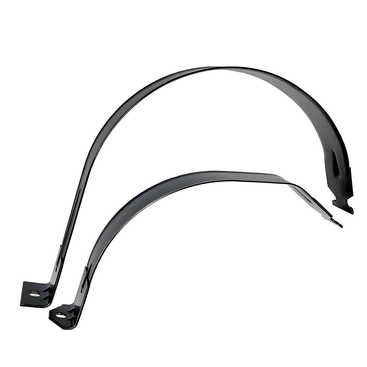 SUMHEN front view of two fuel tank straps showing durable steel and fit