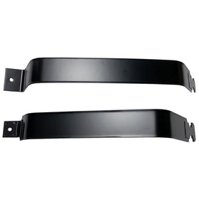 SUMHEN front view of both black fuel tank straps showing fit and finish benefit