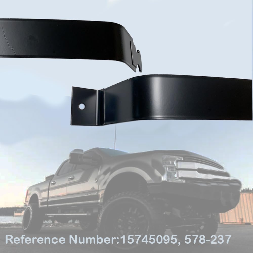 SUMHEN straps installed underbody showing secure fuel tank support benefit
