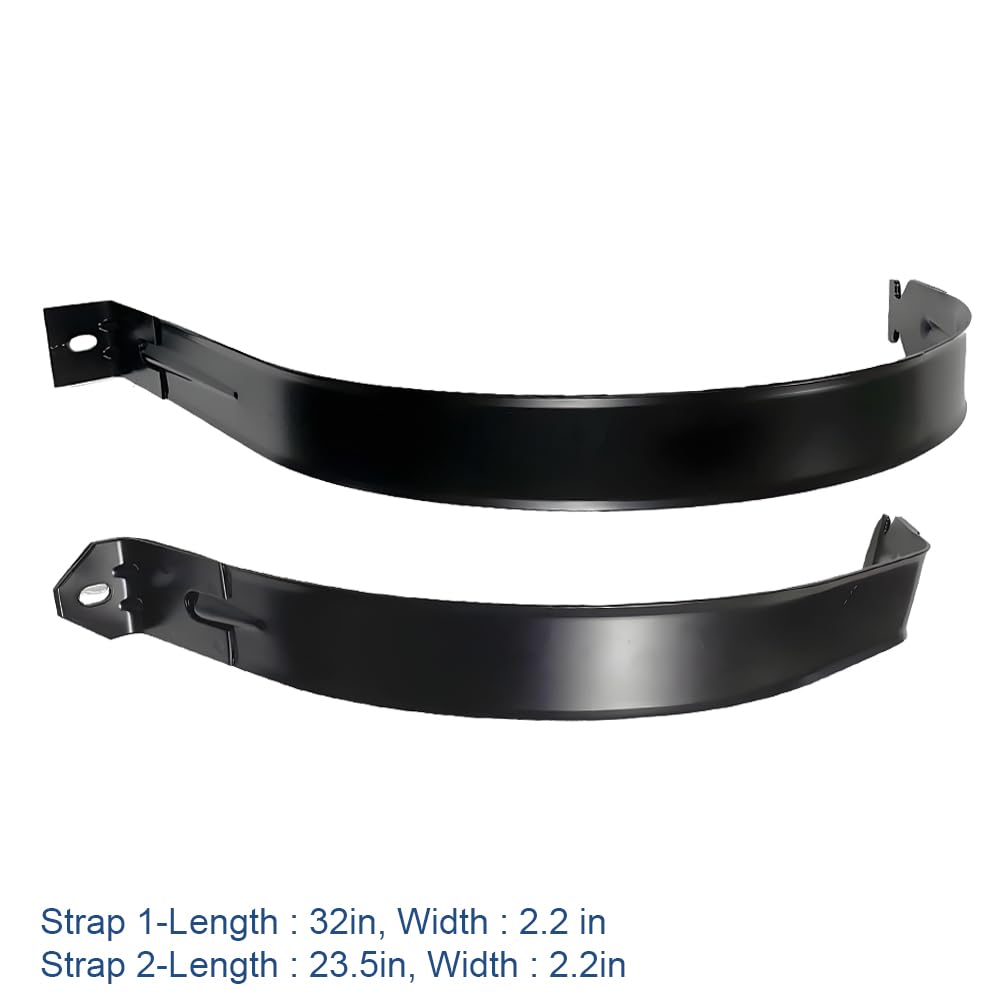 SUMHEN straps with measuring tape showing 32 and 23.5 inch lengths