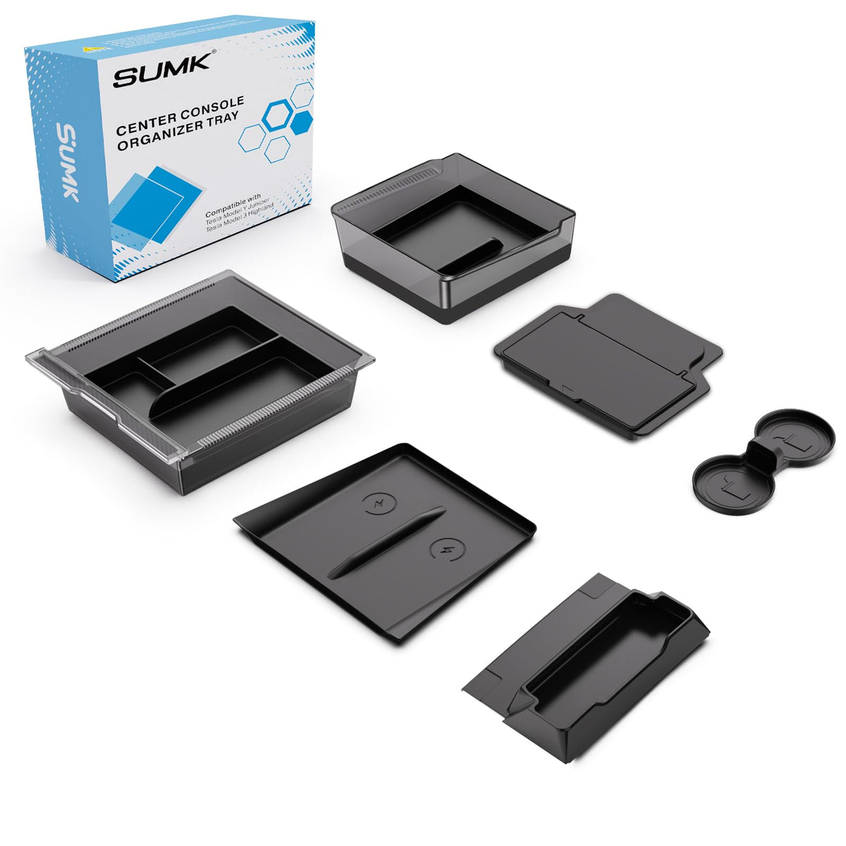 SUMK front overview of entire organizer kit showing neat compartments and premium look