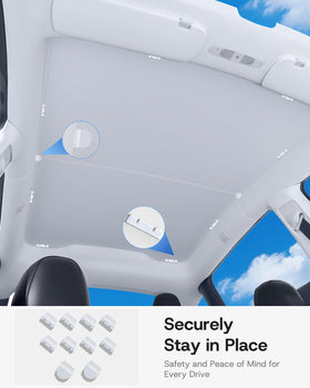 SUMK side view showing flush fit against panoramic glass