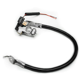 Sumyola cable installed in engine bay demonstrating correct routing and fit