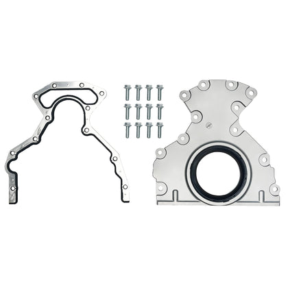 Sumyola rear main cover front view showing fit and OEM match for easy replacement