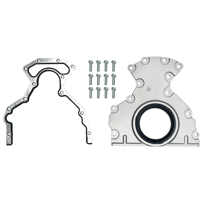 Sumyola rear main cover front view showing fit and OEM match for easy replacement