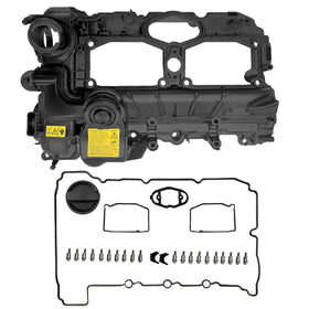 Sumyola valve cover front view showing precise fit and OEM-style finish benefit