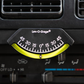 Sun Company close-up of engraved scale and painted numbers for easy visibility
