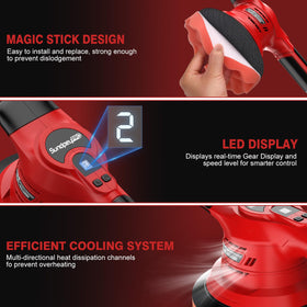 SundpeyPRO scale comparison with hand showing lightweight balance