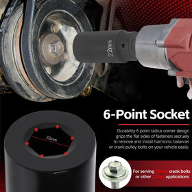 Sunluway six-point face detail preventing bolt rounding during removal
